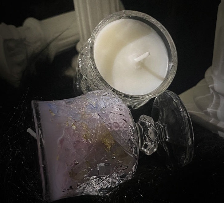 Handmade】Luminous, Colorful, Coconut Essential Oil SM Beginner, Cup, Low Temperature Candle